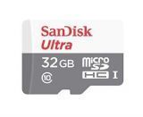   Micro SDHC 32GB Sandisk Ultra Android Class 10 (SDSQUNS-032G-GN3MN)