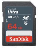   SDXC 64GB Sandisk Ultra Class 10 UHS-I (SDSDUNB-064G-GN3IN)