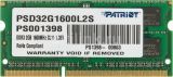   SO-DIMM DDR III 2GB Patriot PC12800 1600MHz (PSD32G1600L2S)