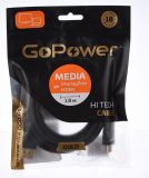  DISPLAYPORT-HDMI 1.8M 00-00027493 BLACK GOPOWER (00-00027493)