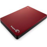    1 TB Seagate Backup Plus Slim Portable Drive (STDR1000203) Red