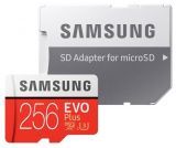   Micro SDXC 256GB Samsung EVO Plus 2 Class 10 UHS Class 3 (MB-MC256GA)