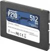 SSD  512Gb Patriot P210 (P210S512G25)