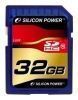����� ������ SD 32GB Silicon Power SDHC Class 10 (SP032GBSDH010V10)