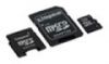 ����� ������ Micro SD 16GB Kingston +2 ADP Class 4 (SDC4/16GB-2ADP)