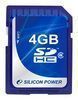 ����� ������ SD 4GB Silicon Power SDHC Class 10 (SP004GBSDH010V10)