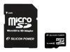 ����� ������ Micro SDHC 32GB Silicon Power Class 4 (1 �������) [SP032GBSTH004V10-SP]