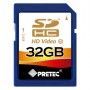 ����� ������ SD 32GB Pretec SDHC Class 16 (SHS332G)
