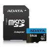   MICRO SDXC 64GB CLASS10 W/A AUSDX64GUICL10A1-RA1 ADATA (AUSDX64GUICL10A1-RA1)