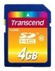 ����� ������ SD 4GB Transcend SDHC Class 10 (TS4GSDHC10)