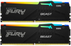 Оперативная память 16GB DDR5 Kingston Fury Beast Black 6000MHz RGB Kit of 2 (KF560C30BBEAK2-16)